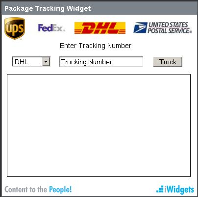 package-tracking-widget