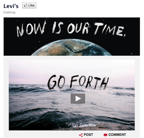 Levi_s Facebook Marketing Campaign for Water.org