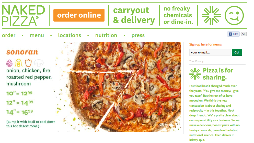 Naked Pizza Uses Twitter To Gain Investors, Customers