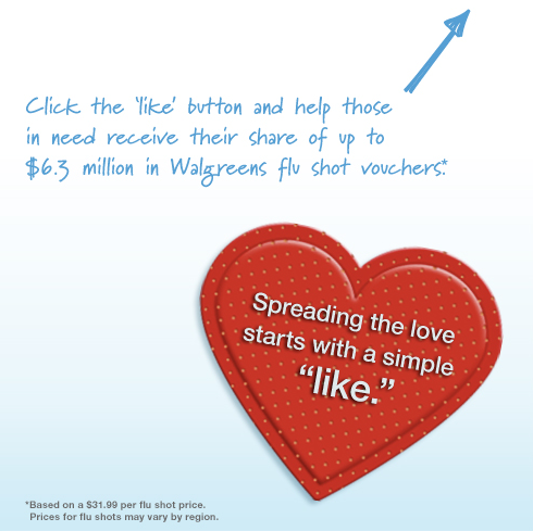 Walgreens Social Media Campaign via Facebook, Foursquare Donates Free Flu Shots