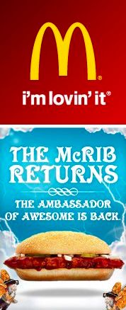 McDonald's Launches Facebook Game for McRib