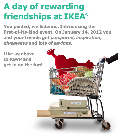 IKEA Facebook Campaign