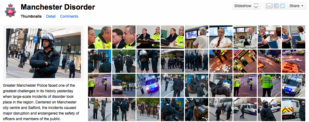 Greater Manchester Police Flickr page
