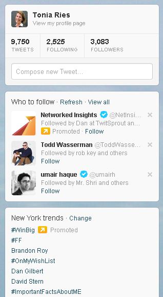 #NewTwitter makes promoted products less intrusive.
