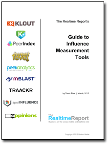 The Realtime Report's Guide to Influence Measurement Tools
