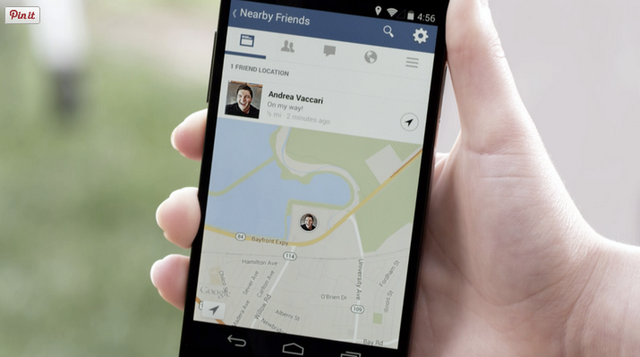 Facebook Introduces Nearby Friends